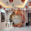Birthday Balloon Decoration in Kolkata – 70th Birthday Rose Gold Decor
