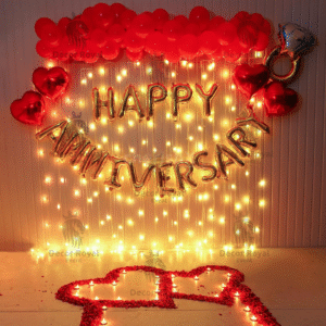 Anniversary Balloon Decoration in Kolkata – Happy Anniversary Decor