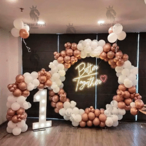 Anniversary Balloon Decoration in Kolkata – Better Together_ Anniversary Decor