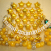 Anniversary Balloon Decoration in Kolkata – Golden Star Anniversary Decor