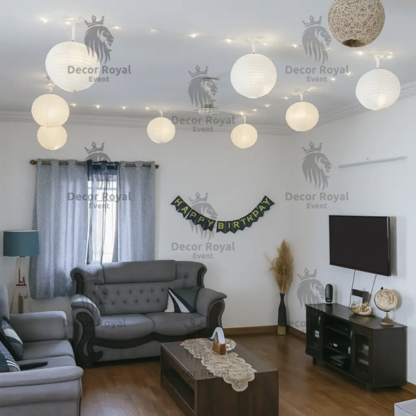 Birthday Balloon Decoration in Kolkata – Happy Birthday Minimalist Birthday Room Decor