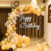 Birthday Balloon Decoration in Kolkata – Modern Birthday Balloon Ring Decor