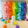 Birthday Balloon Decoration in Kolkata – Rainbow Birthday Party Decor